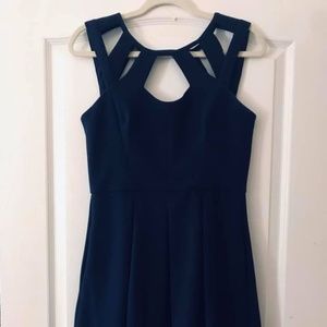 Betsey Johnson size 6 navy dress